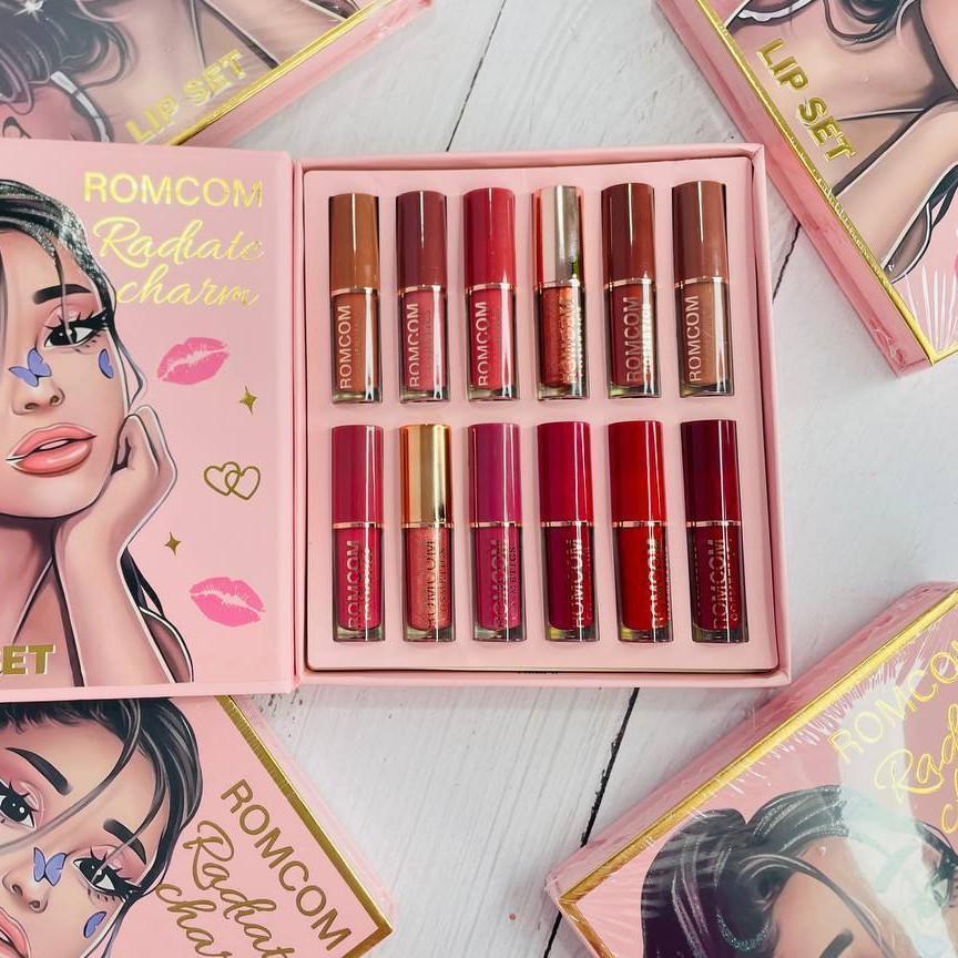 High Pigmented Lip Gloss Pack of 2 Multicolor