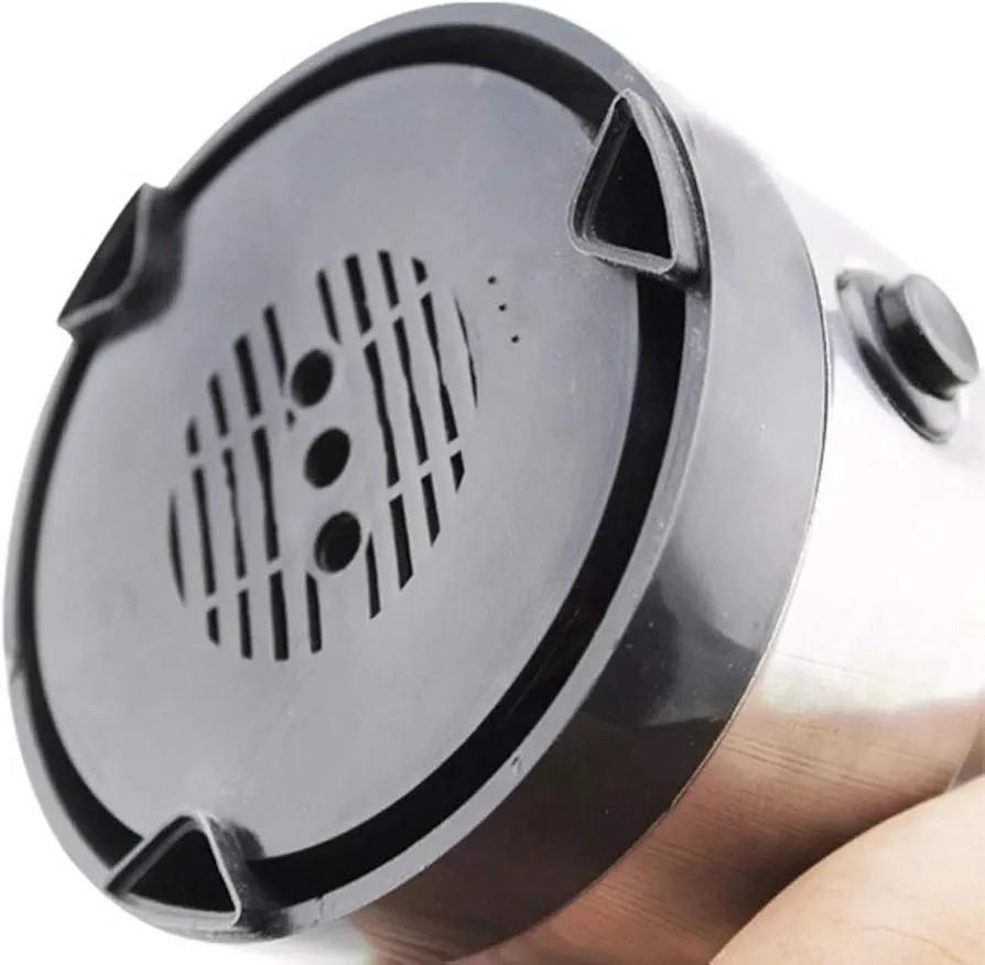 Electric Spice Grinder Stainless Steel Silver Kitchen