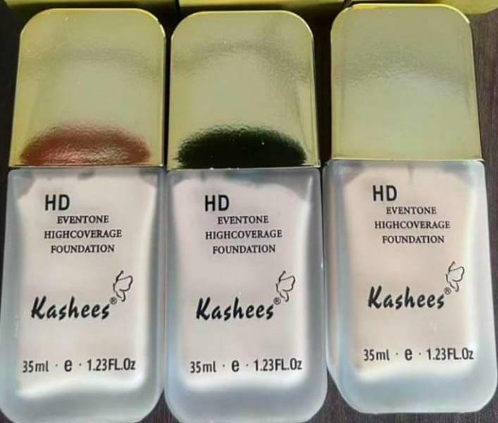 Kashees HD Foundation High Coverage 24Hr Long Lasting