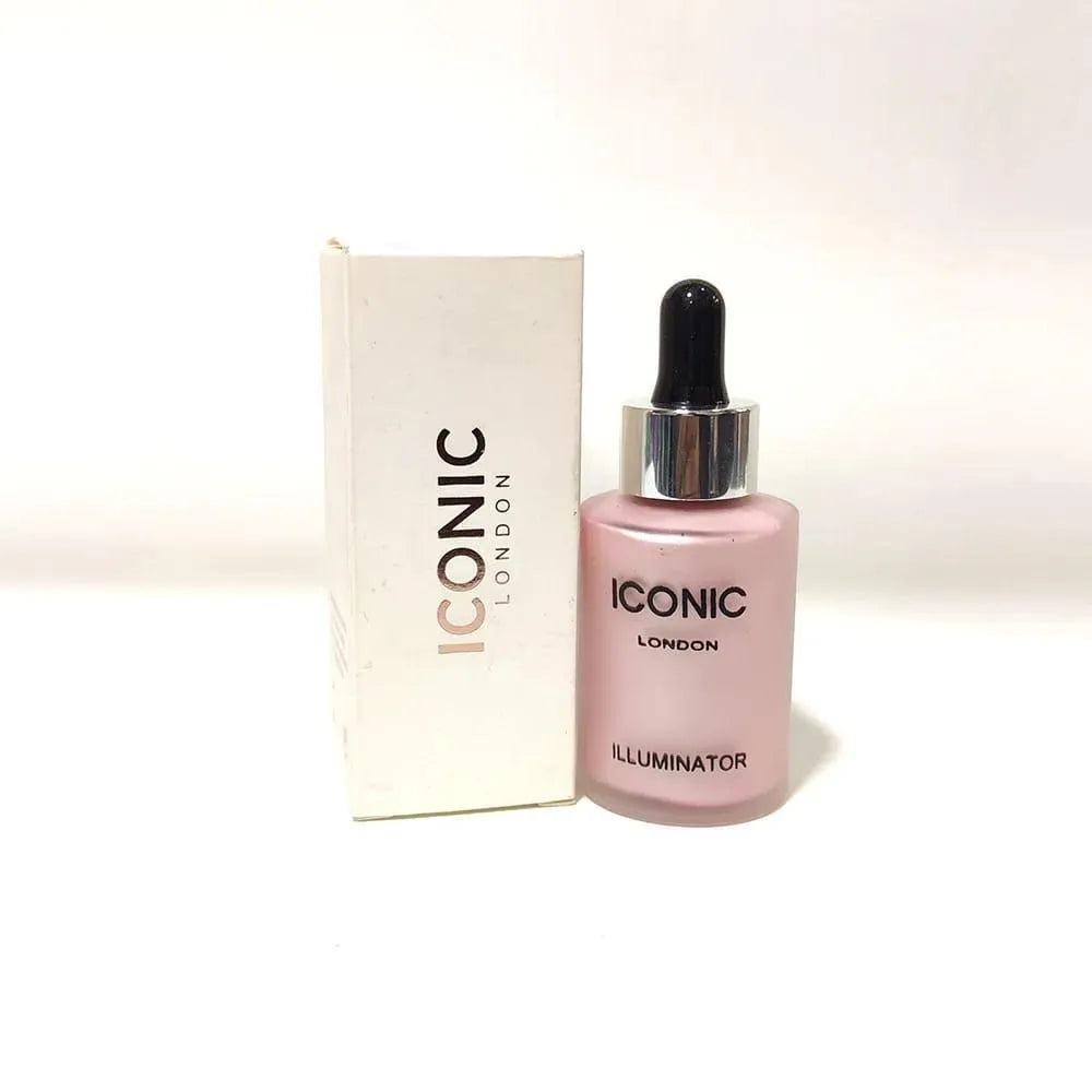 Iconic London Liquid Highlighter 3 Shades Travel Pump
