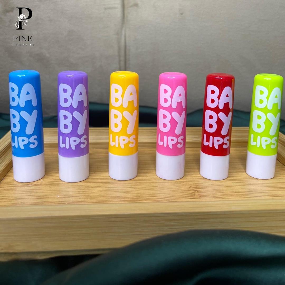 Lip Balm Set 6 Shades Moisturizing Non-Greasy