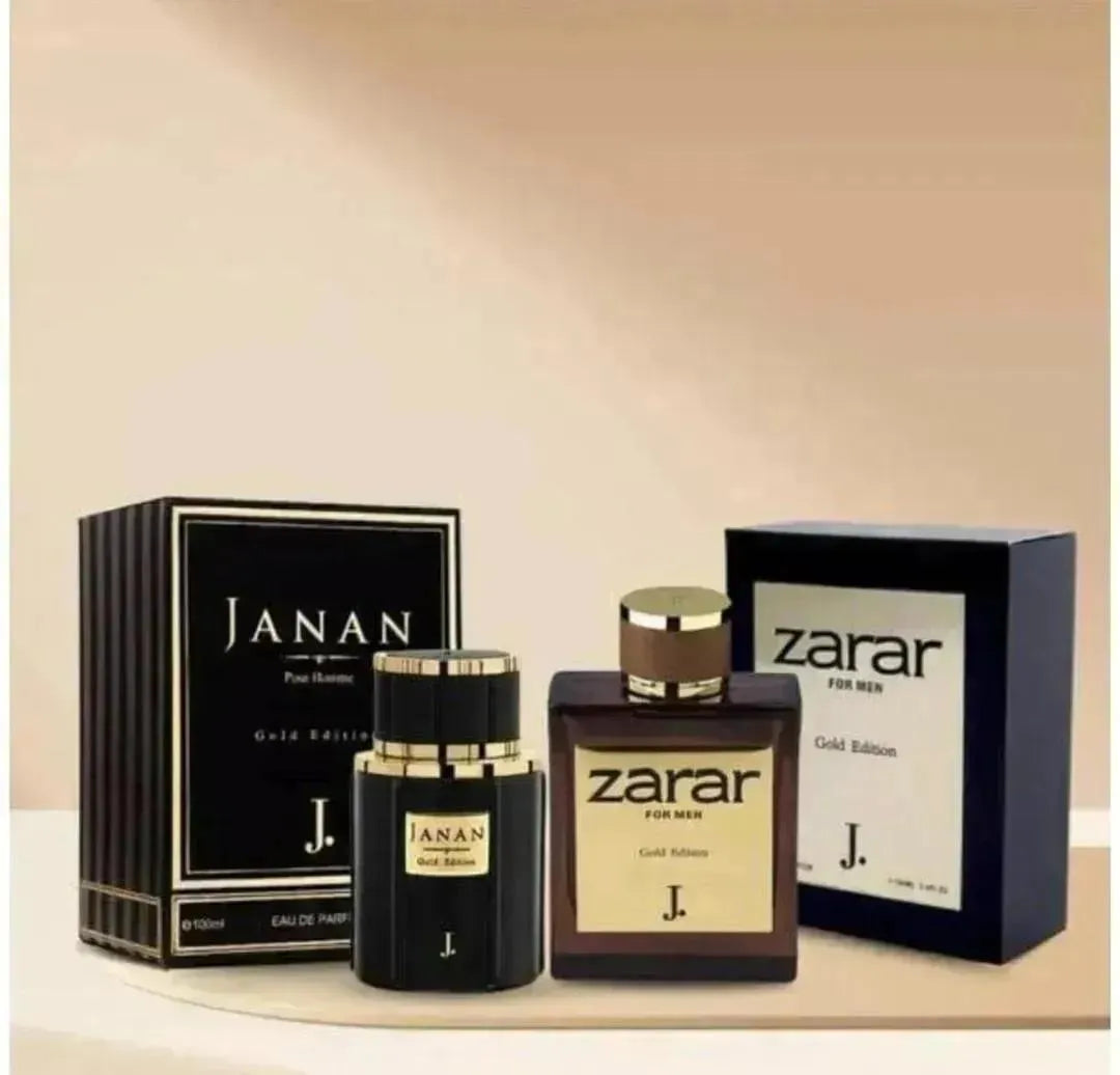 Bay Leaf Perfume Duo for Men & Women 50ml Gold Caps