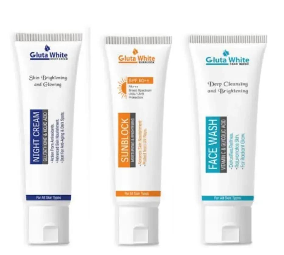 Gluta White 3-in-1 Skincare Bundle for Radiant Skin