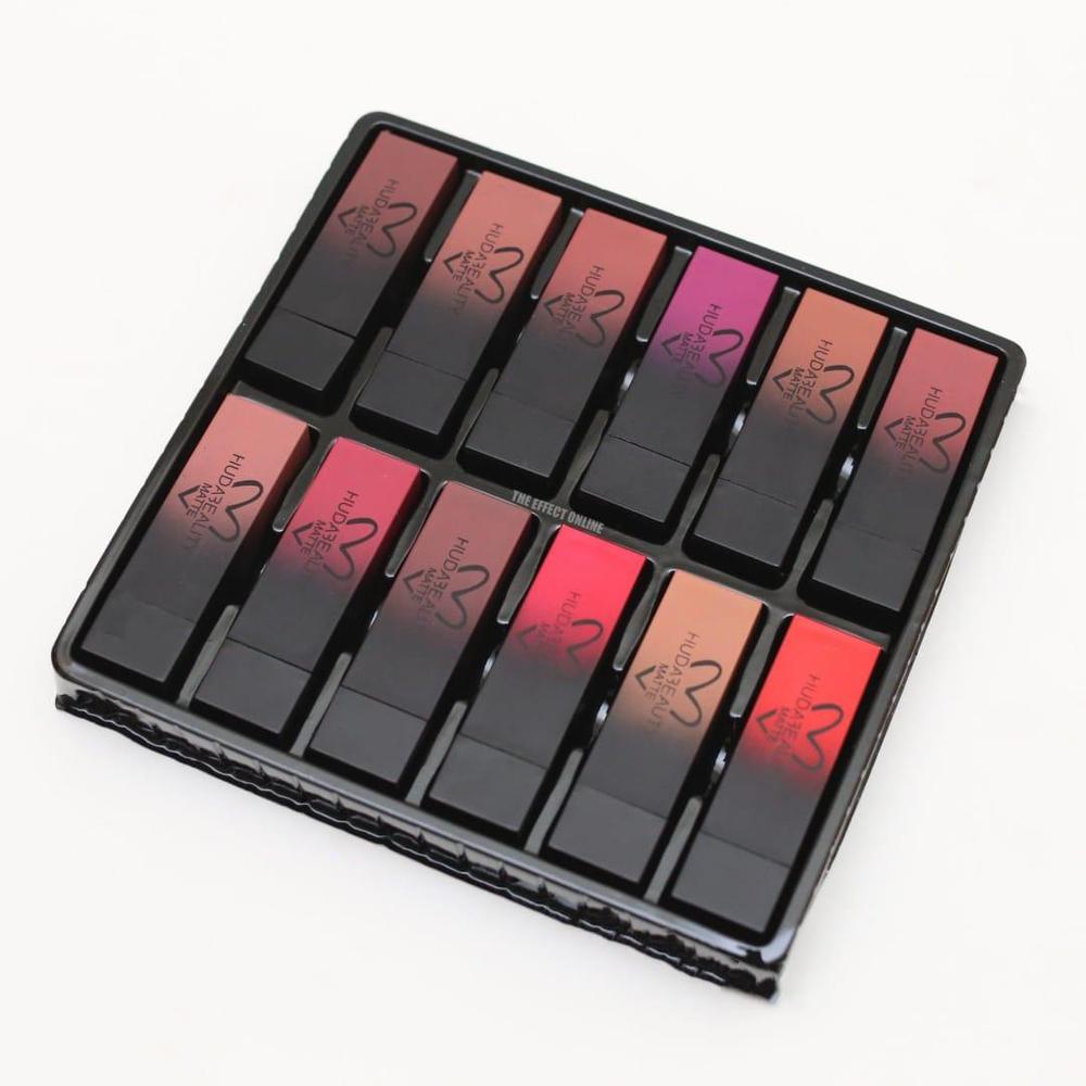 Matte Lipstick Set of 12 Multicolor Shades