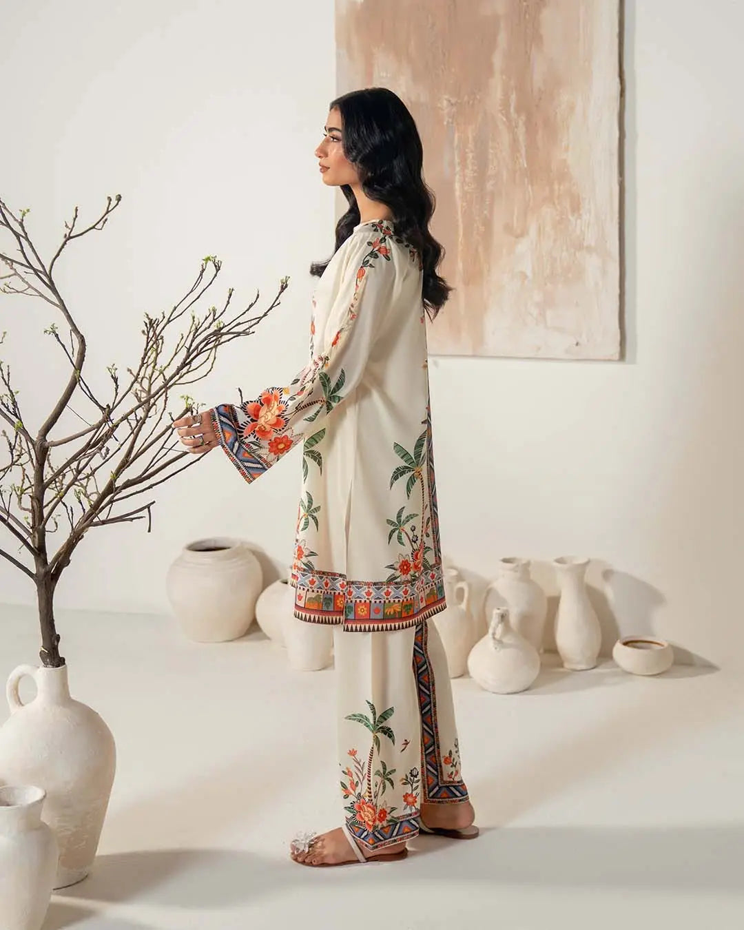 Stylish Women's Stitched Suit - Printed 2 Pcs