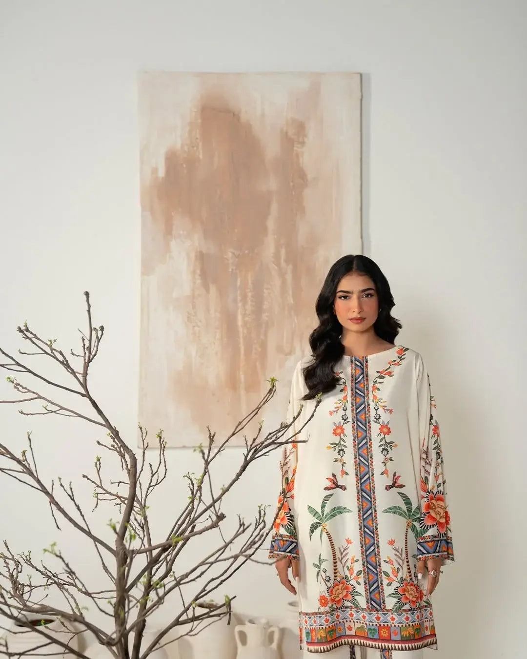Stylish Women's Stitched Suit - Printed 2 Pcs