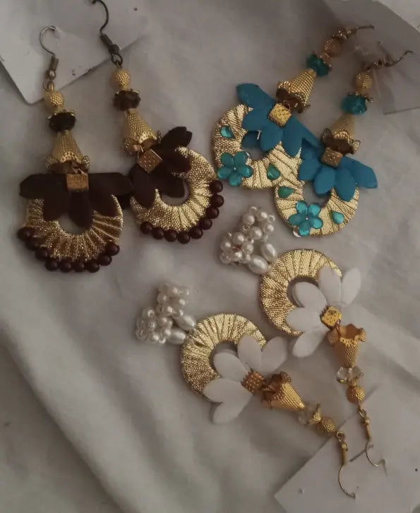 Flower Design DIY Jewellery Beads