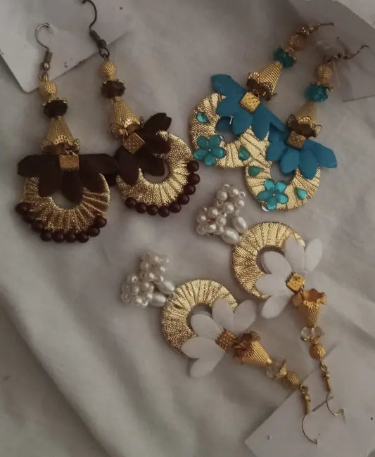 Flower Design DIY Jewellery Beads