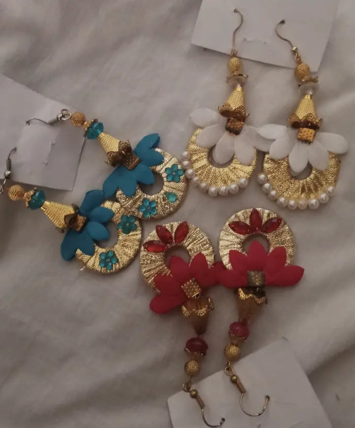 Flower Design DIY Jewellery Beads