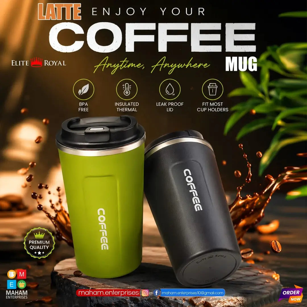 Latte Coffee Mug – Stylish Ceramic Coffee Cup for Tea