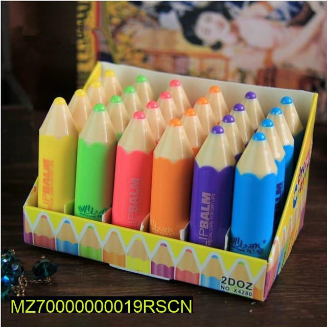 Pencil Shaped Lip Balms Premium Cream Long Lasting
