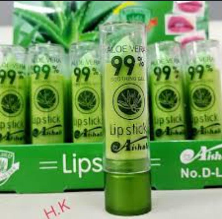 Aloe Vera Glossy Lip Balm 99% Pure