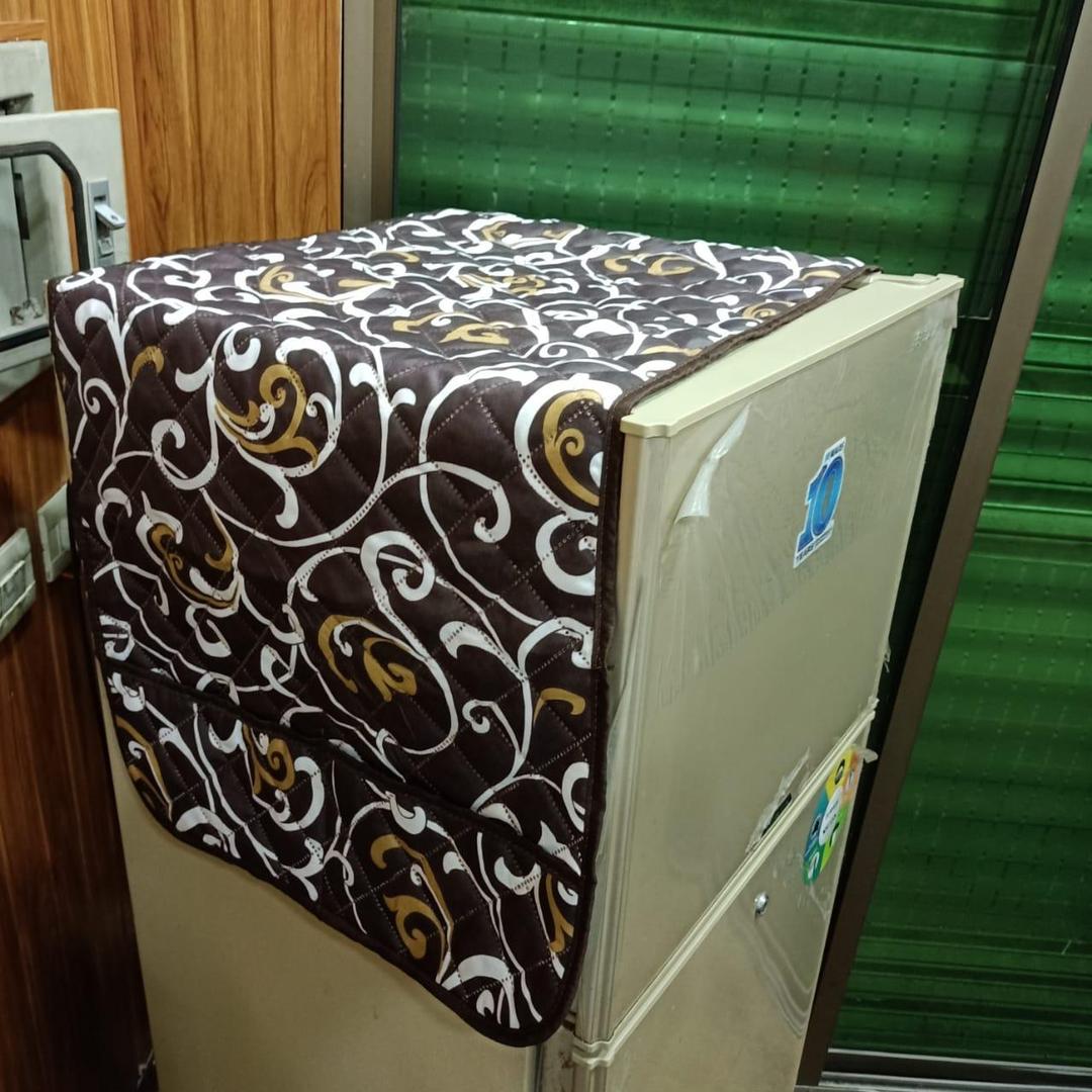 Premium 3-in-1 Cotton Quilted Home Appliance Cover Combo (AC + Microwave + Refrigerator)