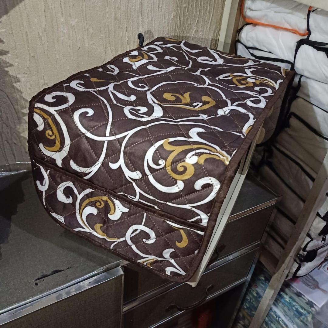 Premium 3-in-1 Cotton Quilted Home Appliance Cover Combo (AC + Microwave + Refrigerator)