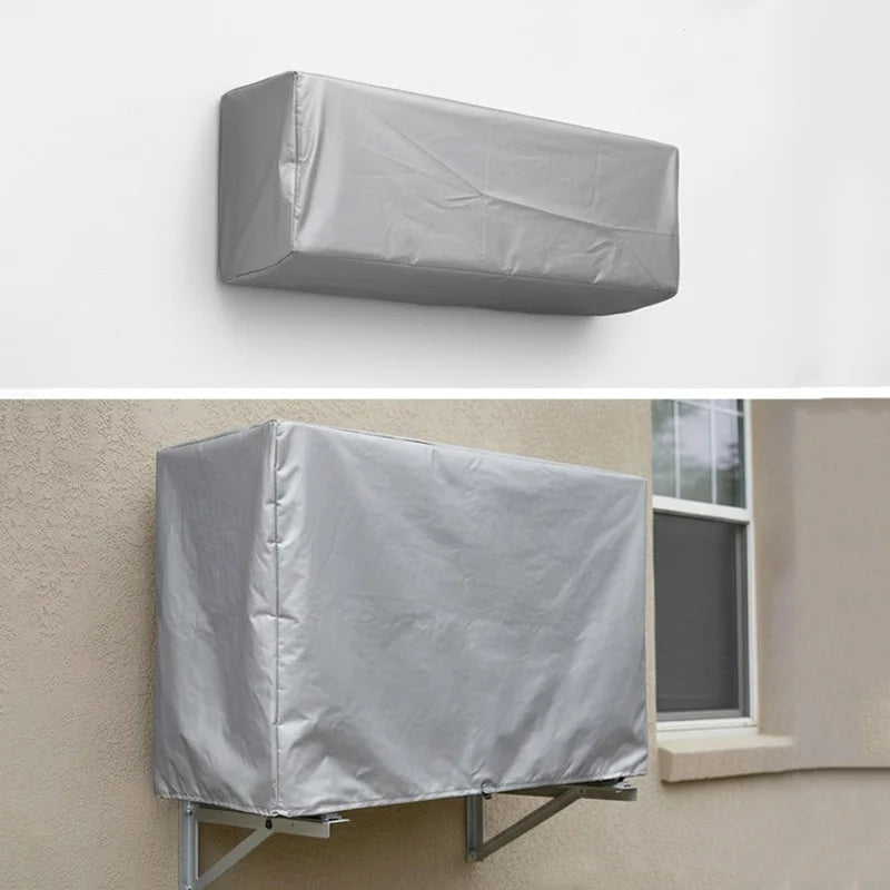 Premium 1 Ton Split AC Cover Set (2-Piece) - Dustproof & Breathable Protection for Indoor & Outdoor Units